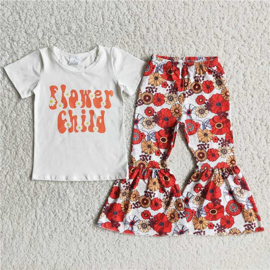Flower Child Pants Set
