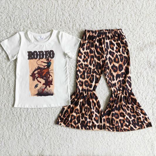 Leopard Rodeo Pants Set